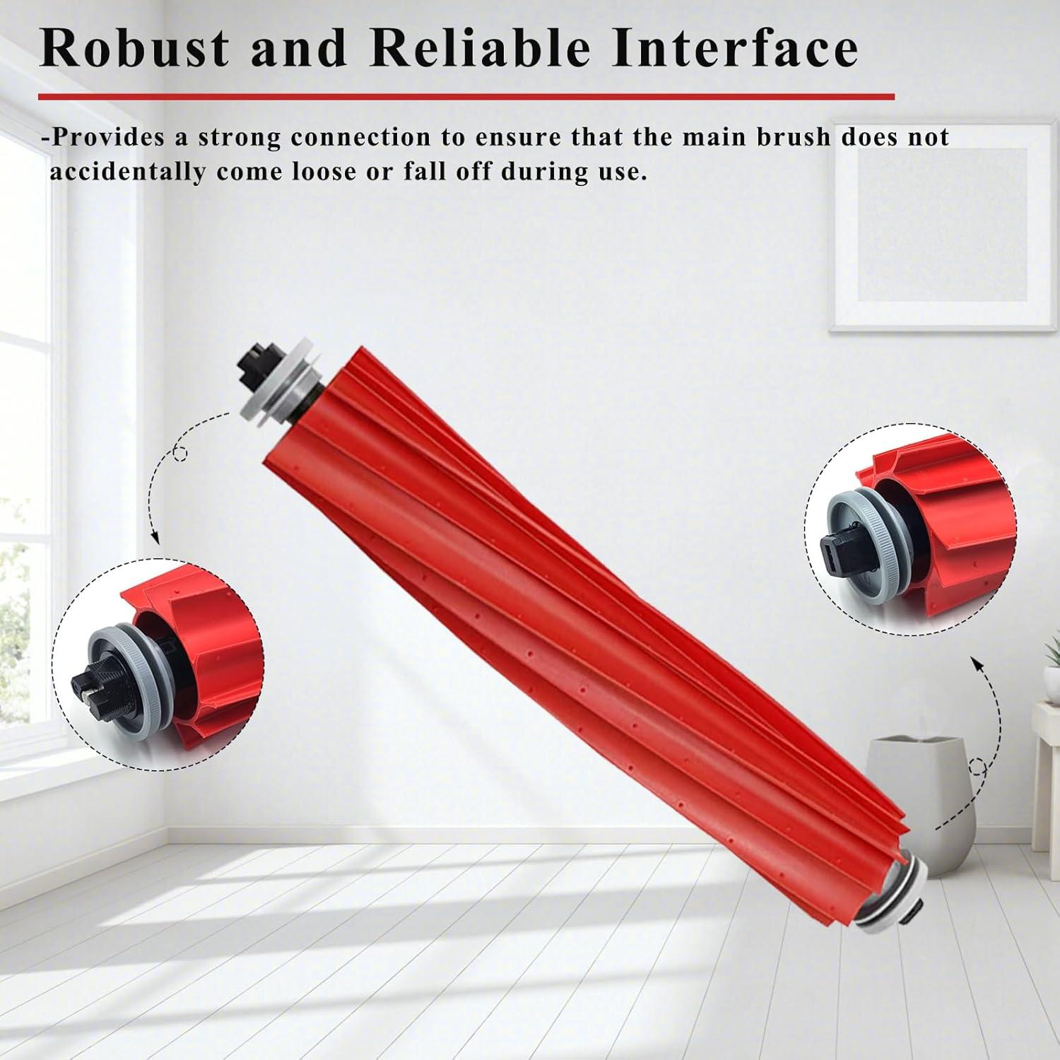 Cepillo Principal de Goma Soniicmomo para Roborock S7 y Q Revo