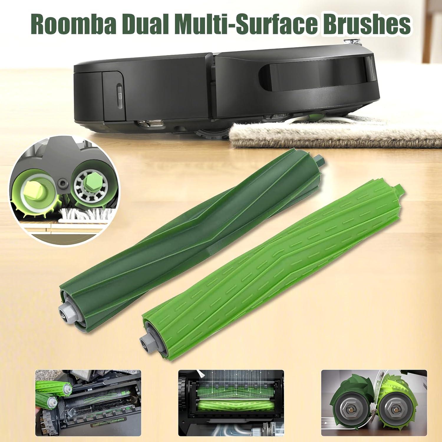 Cepillos de Rodillo de Repuesto HOQIQEWR para iRobot Roomba