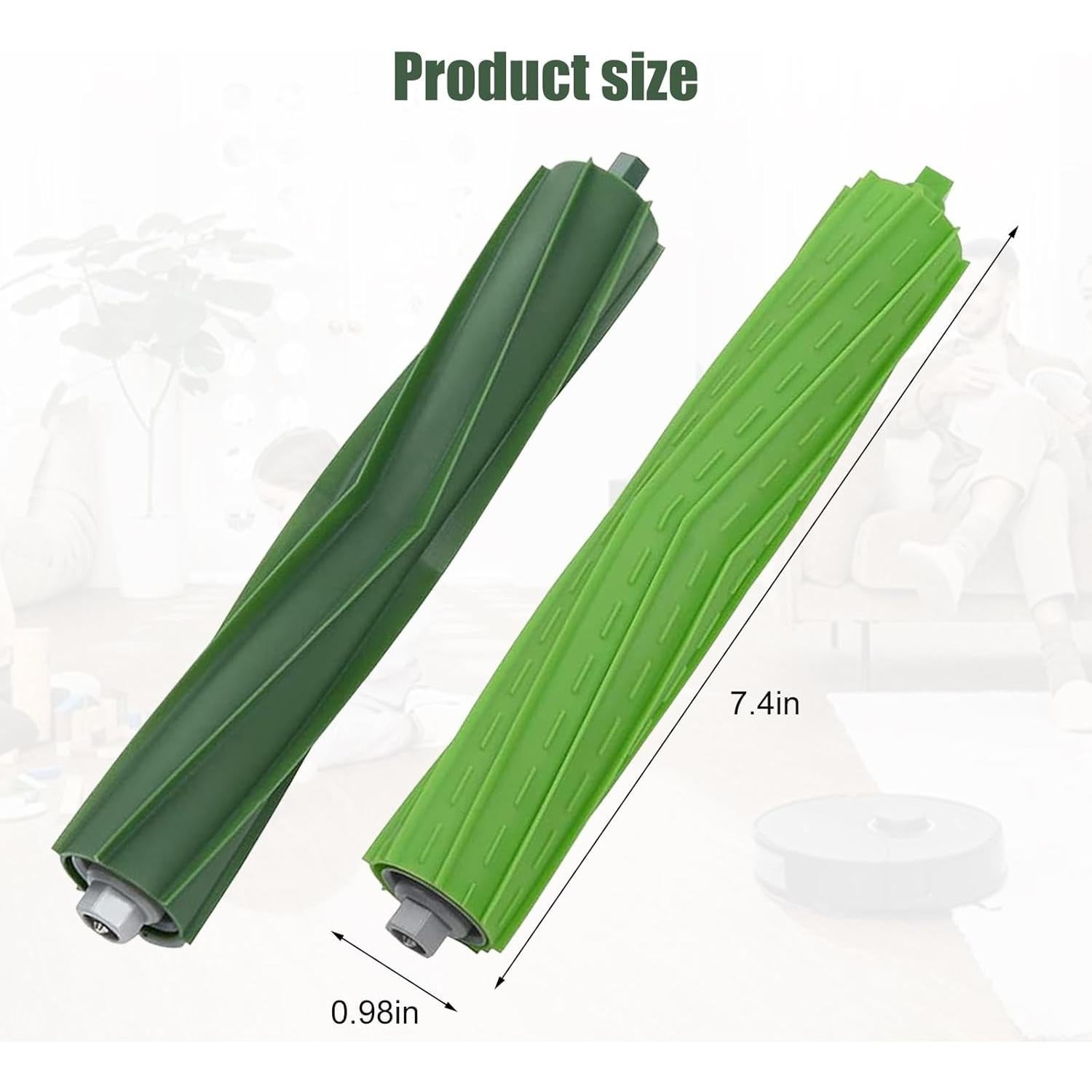 Cepillos de Rodillo de Repuesto HOQIQEWR para iRobot Roomba