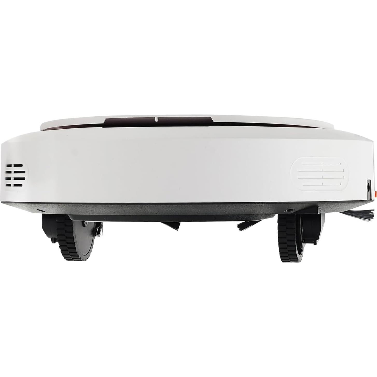 Robot Vacuum Cleaner 2700Pa Strong Suction Power 3-in-1 Sweeping and Dust Mopping Radar Navigation Intelligent Route Planning Multiple Cleaning Modes Ideal for Restricted Areas, Carpets (White)