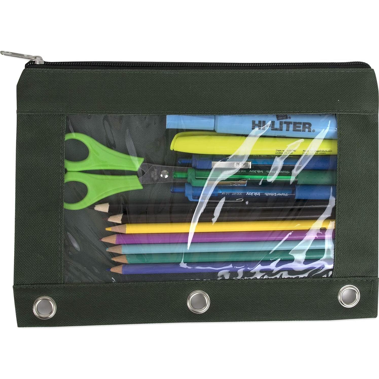 Paquete de 24 estuches de lápiz A.D. Sutton con ventana