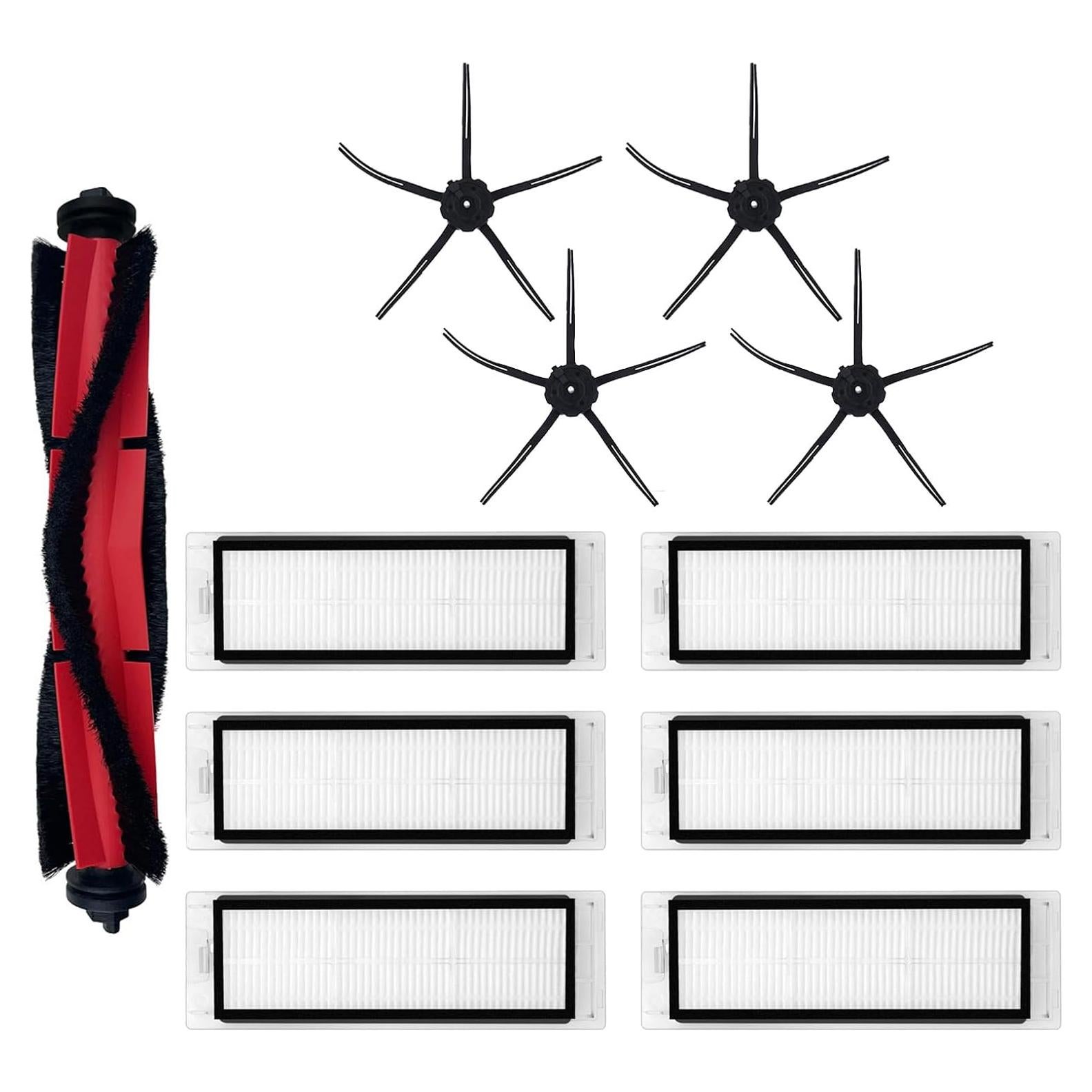 Kit de Accesorios para Aspiradora ROBOROCK Q5 Q5+ - 1 Cepillo Principal + 4 Laterales + 6 Filtros