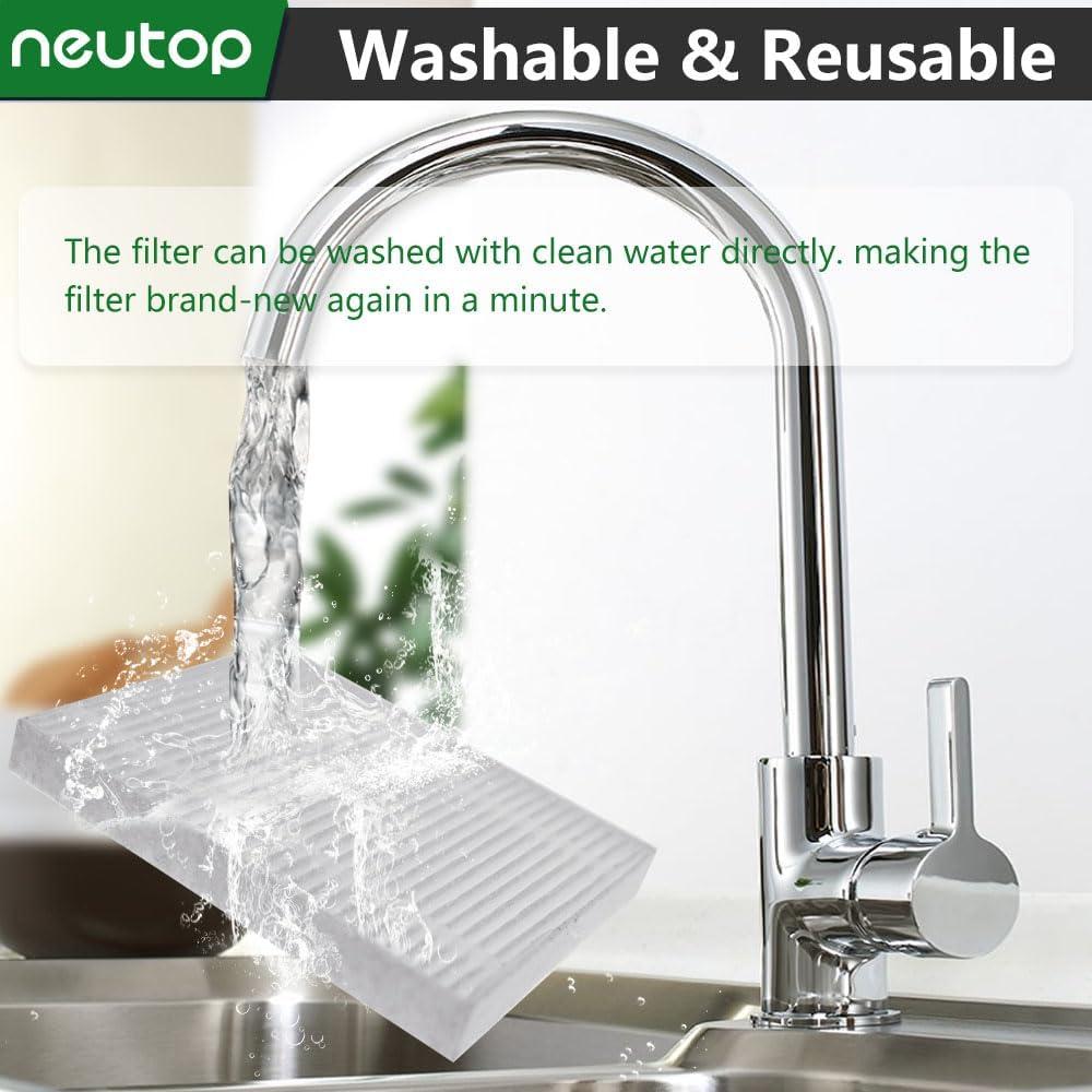 Filtro HEPA Neutop para iRobot Roomba 105 - Paquete de 8