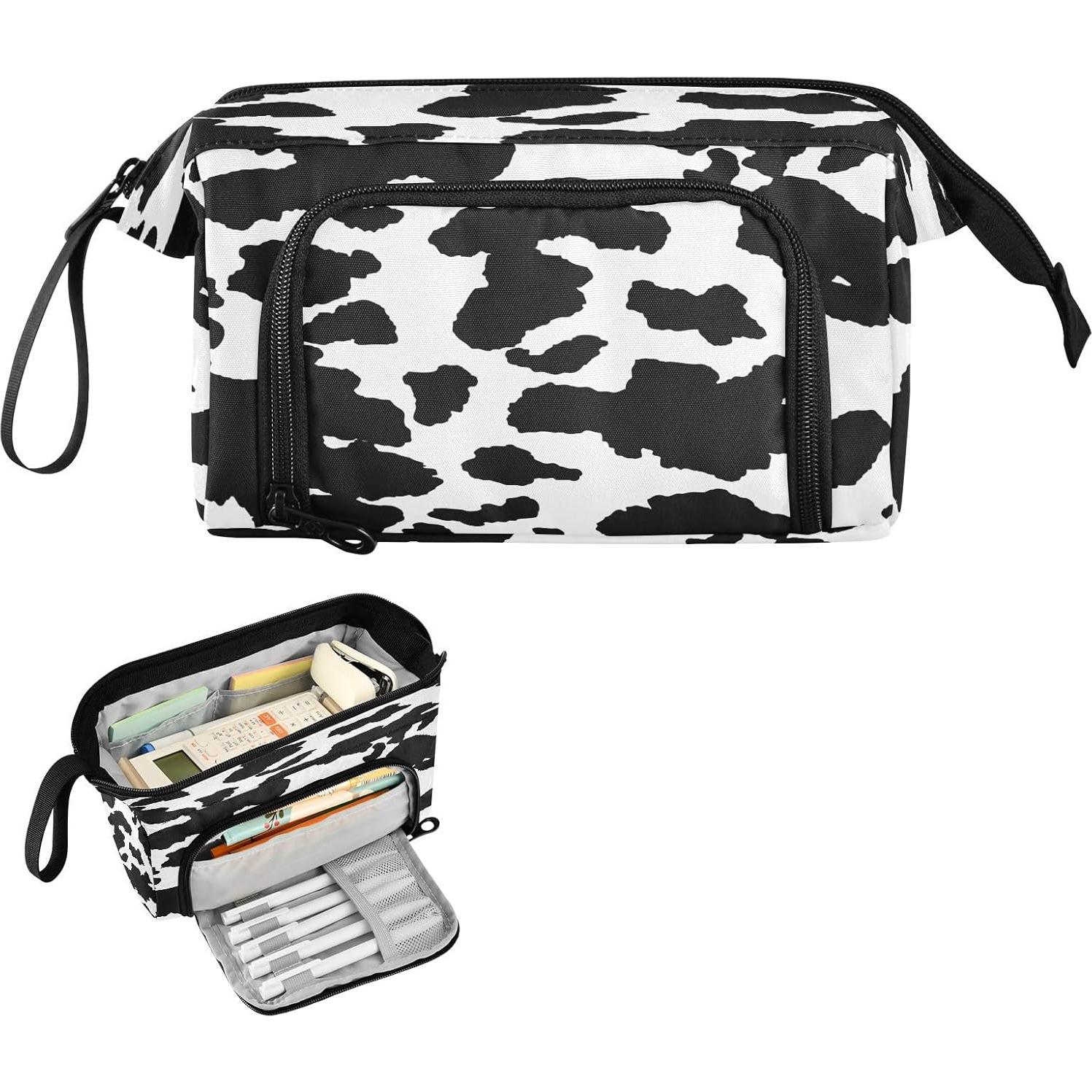 Estuche de Lápices DEHOZO Diseño Vaca Lechera 24x9.5x15cm