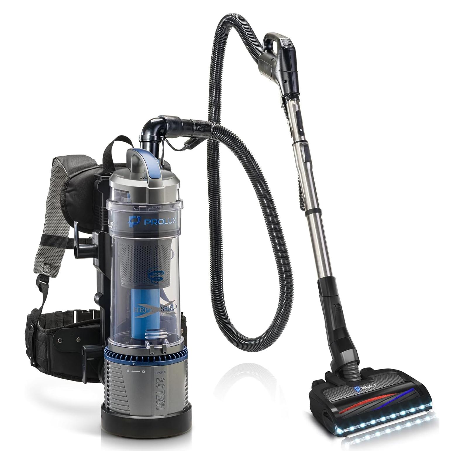 Prolux 2.0 Bagless Backpack HEPA Vacuum with Power Nozzle