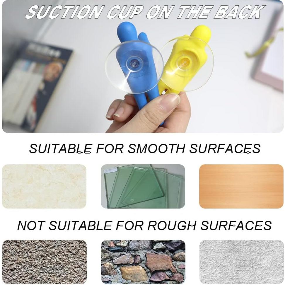 Soporte para Cepillos de Dientes Chihutown 6 Piezas Ventosa Multicolor