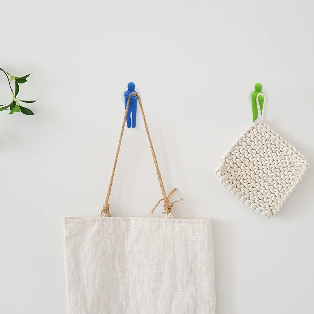 Soporte para Cepillos de Dientes Chihutown 6 Piezas Ventosa Multicolor