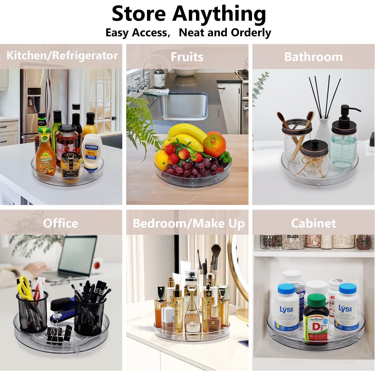 Contenedor Giratorio Amolliar 23 cm Libre de BPA para Alimentos