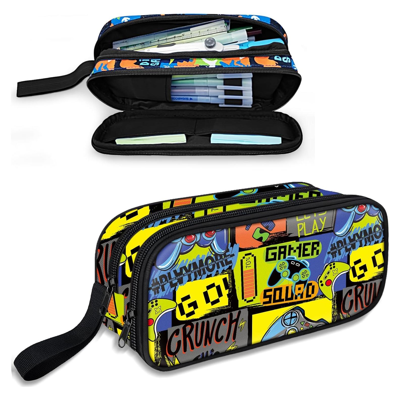 Estuche Grande para Niños Fitvc YTXBS-017 Diseño Gamer