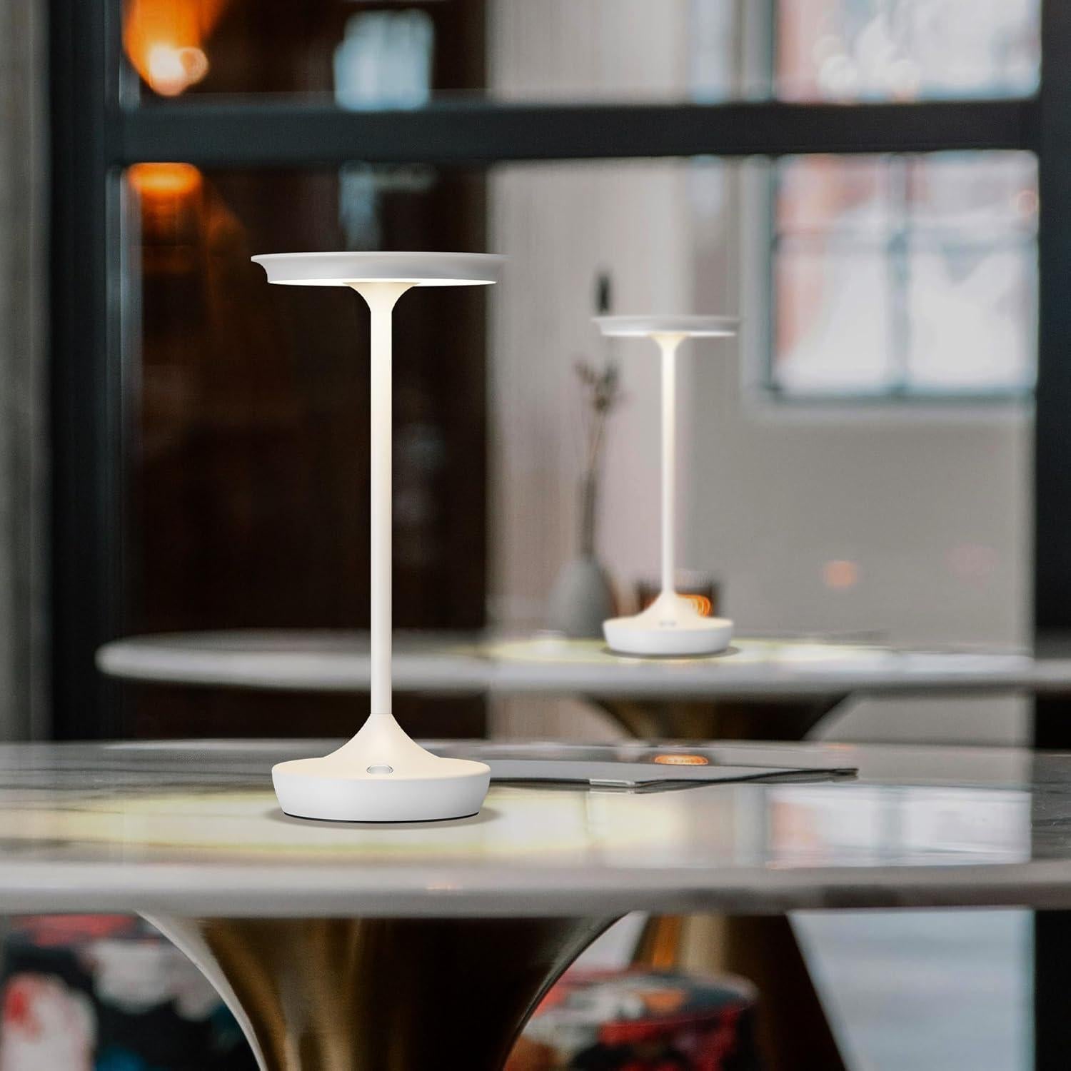 Lámpara de Mesa Inalámbrica YHT LED 6000mAh Regulable IP54