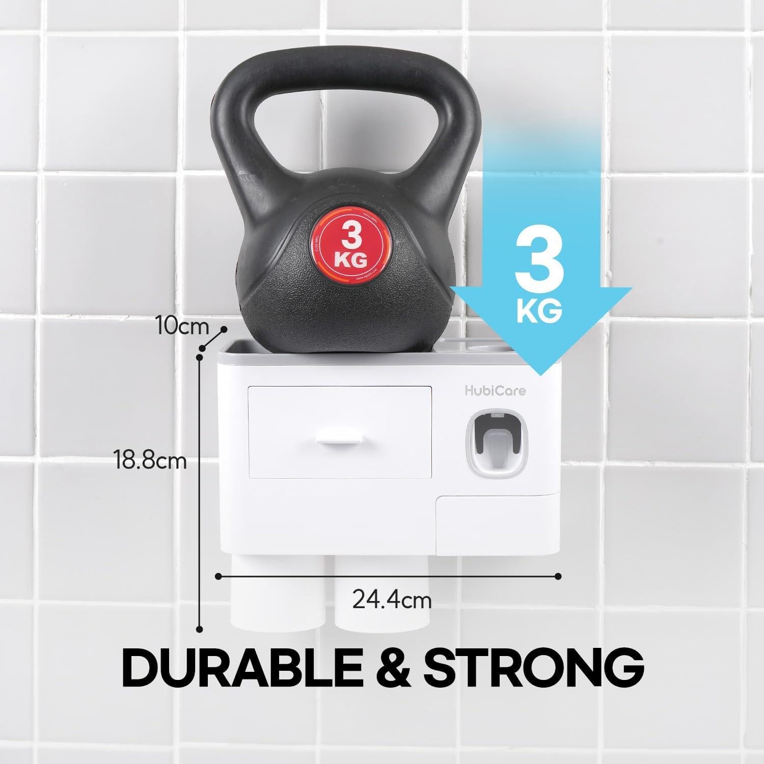 Soporte para Cepillos de Dientes HuBDIC con Dispensador Automático