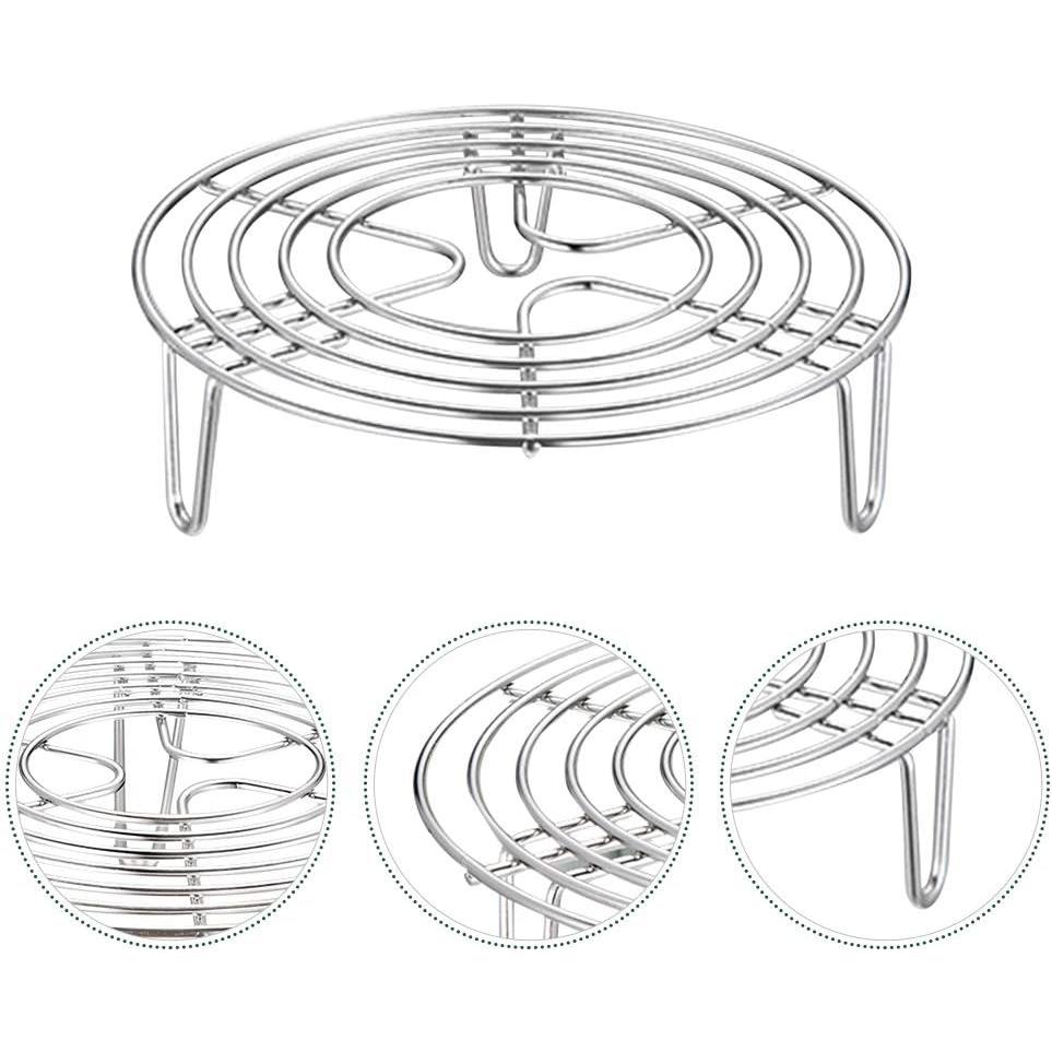 Rejilla de Vapor Redonda EKDJKK 16x4cm Acero Inoxidable