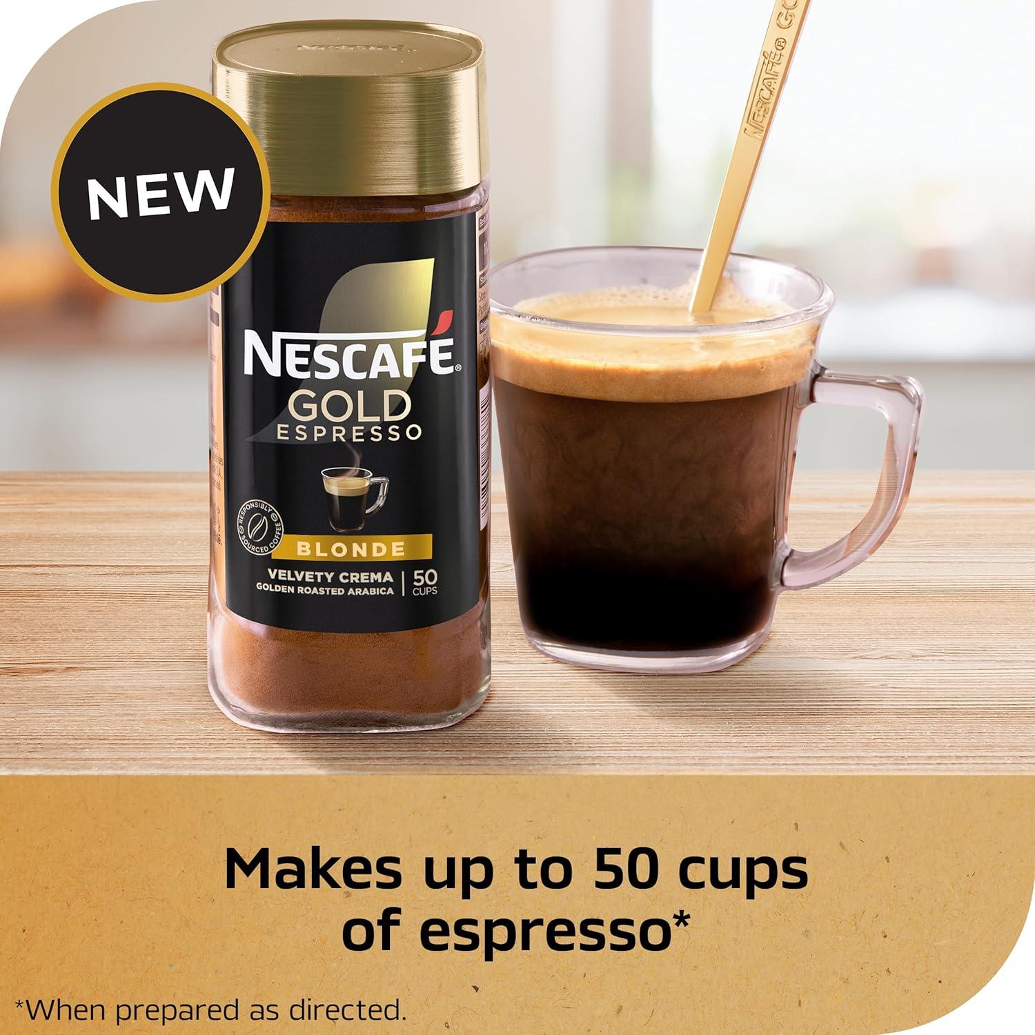 Café Instantáneo NESCAFÉ Gold Espresso Blonde 99.22 g