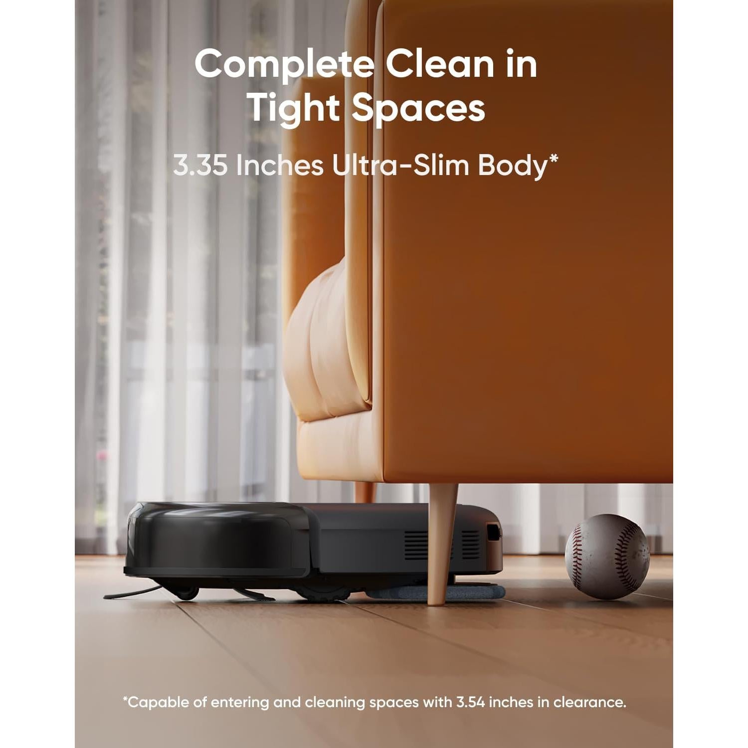 eufy Robot Vacuum Omni C20 with All-in-One Station,3.35-Inch Ultra-Slim Body Accessory Kit for Omni C20, 2 Side Brushes, 2 Washable Filters, 1 Rolling Brush, 1 Brush Guard, 2 Mops