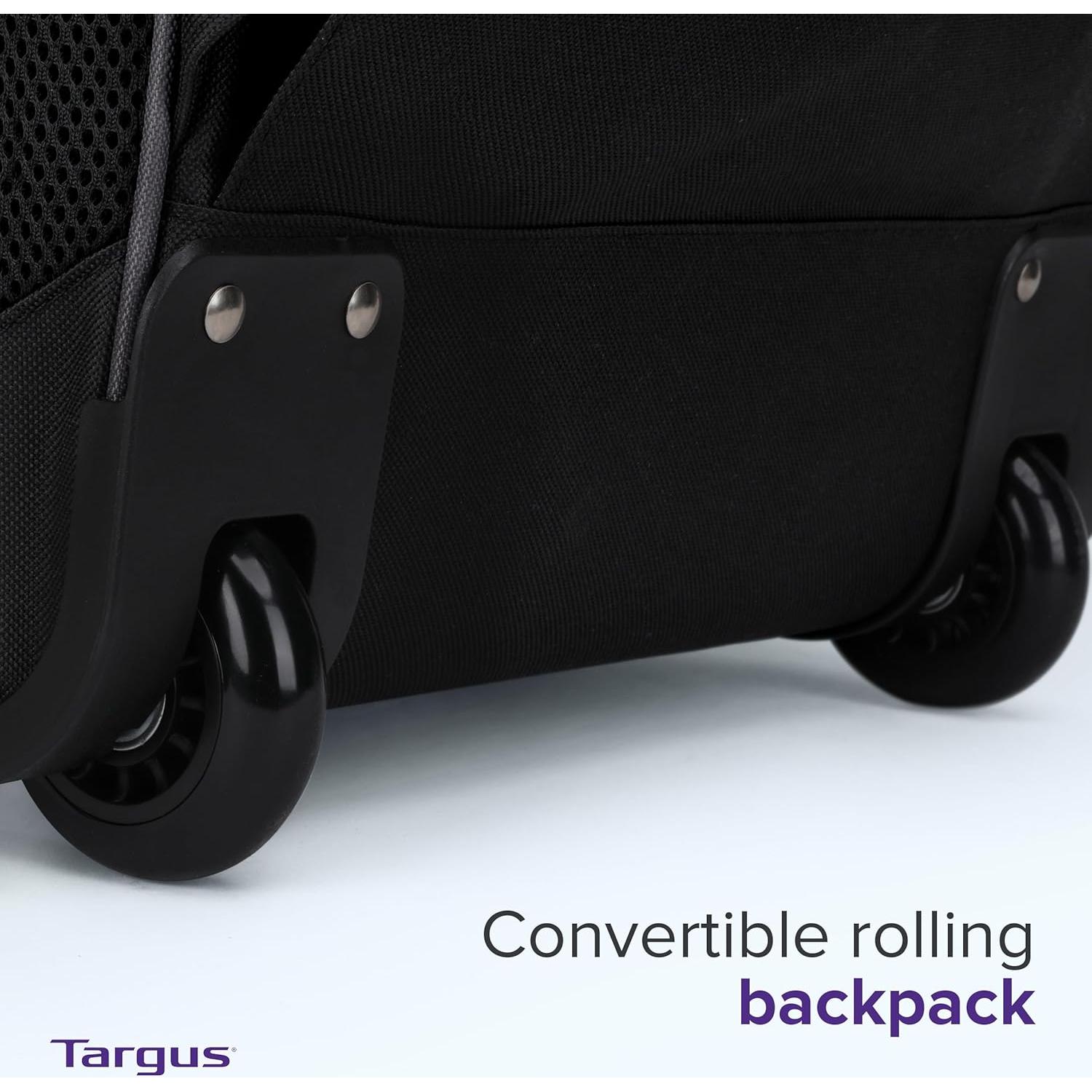 Mochila Rodante Targus 16" Negra con Funda para Laptop