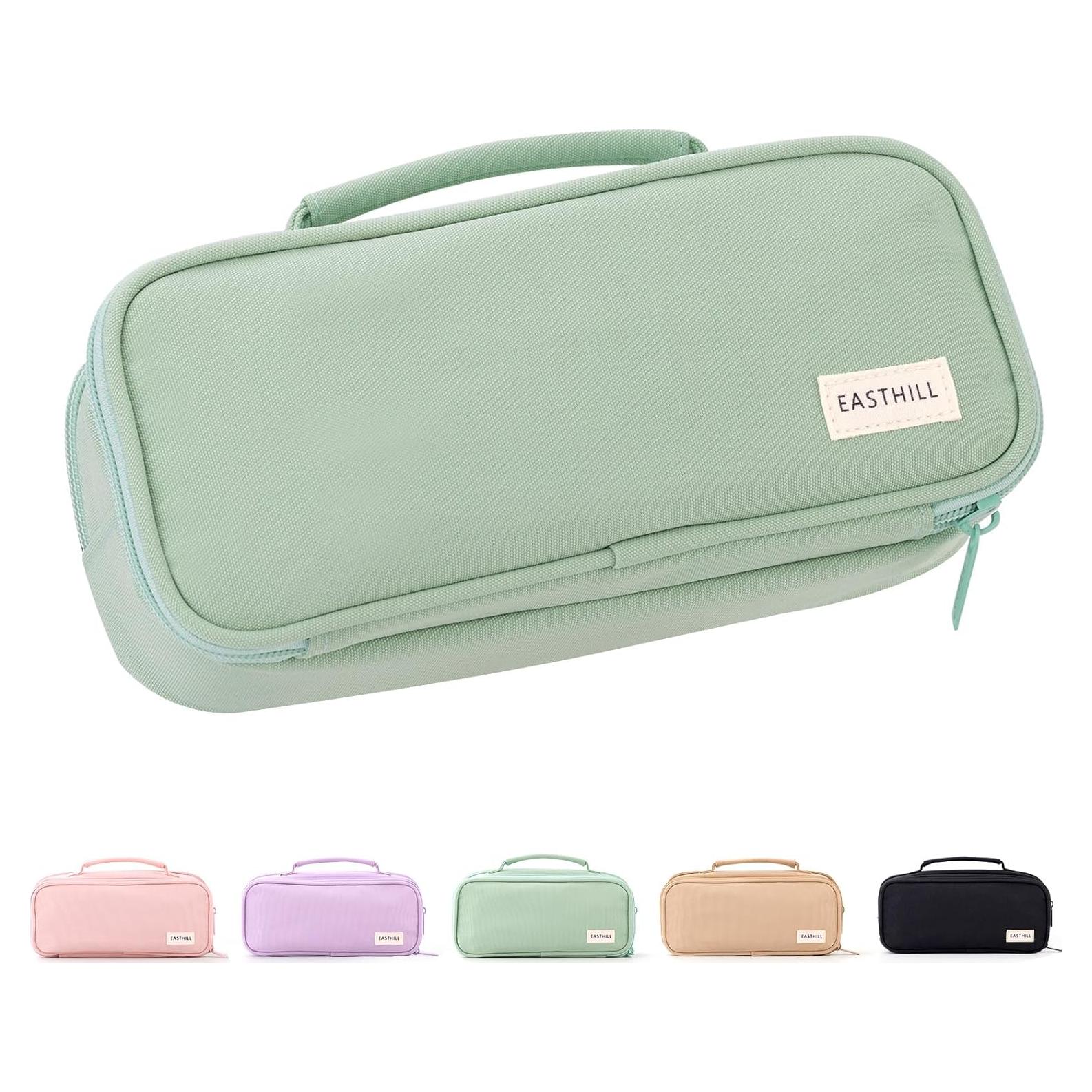 Estuche de Lápices EASTHILL Verde 22.5x9.5x7 cm Organizador