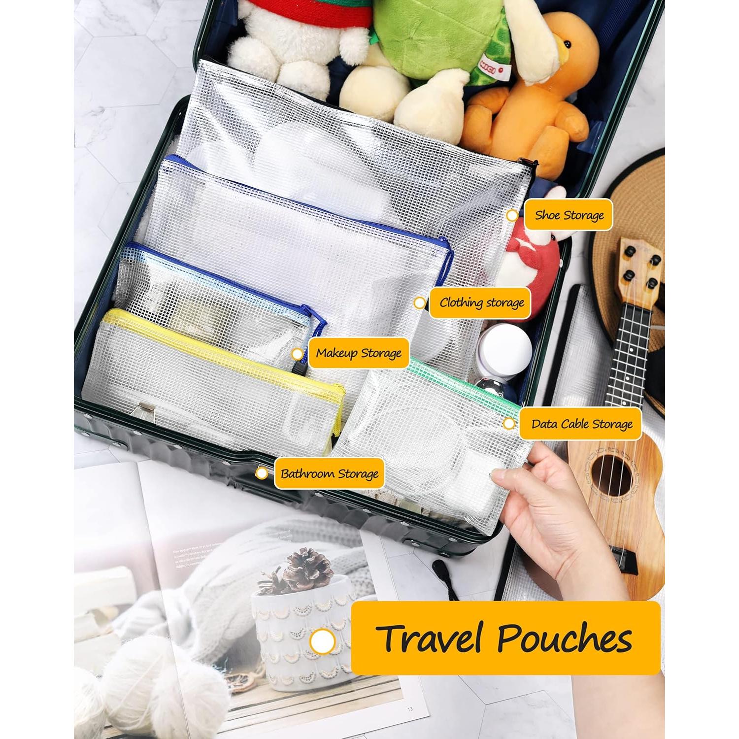 Bolsa de Cremallera SUNEE 10x14 cm Multicolor 24 Paquetes