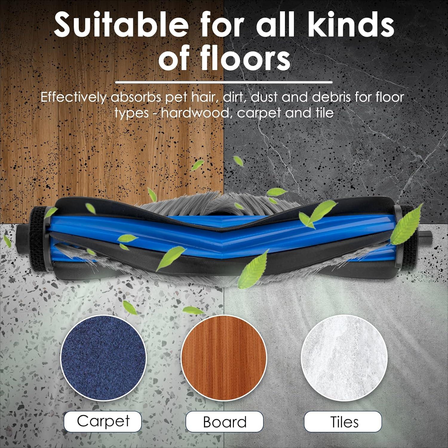 Kit de Accesorios BRUVISH 13 Piezas para ECOVACS DEEBOT X8 Pro Omni