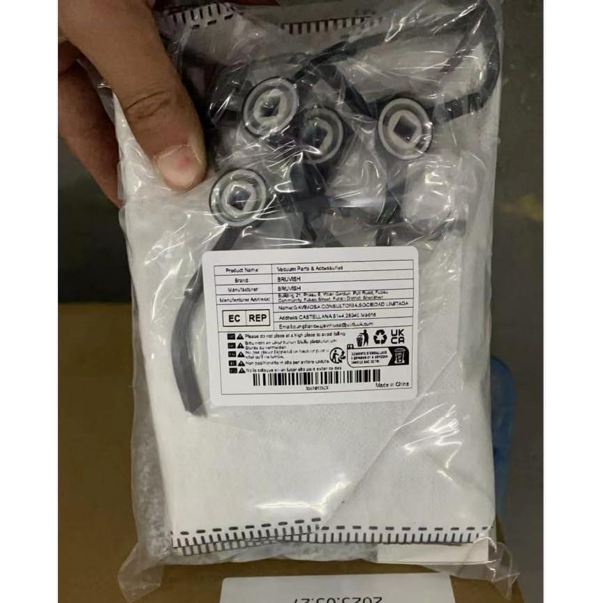 Kit de Accesorios BRUVISH 13 Piezas para ECOVACS DEEBOT X8 Pro Omni