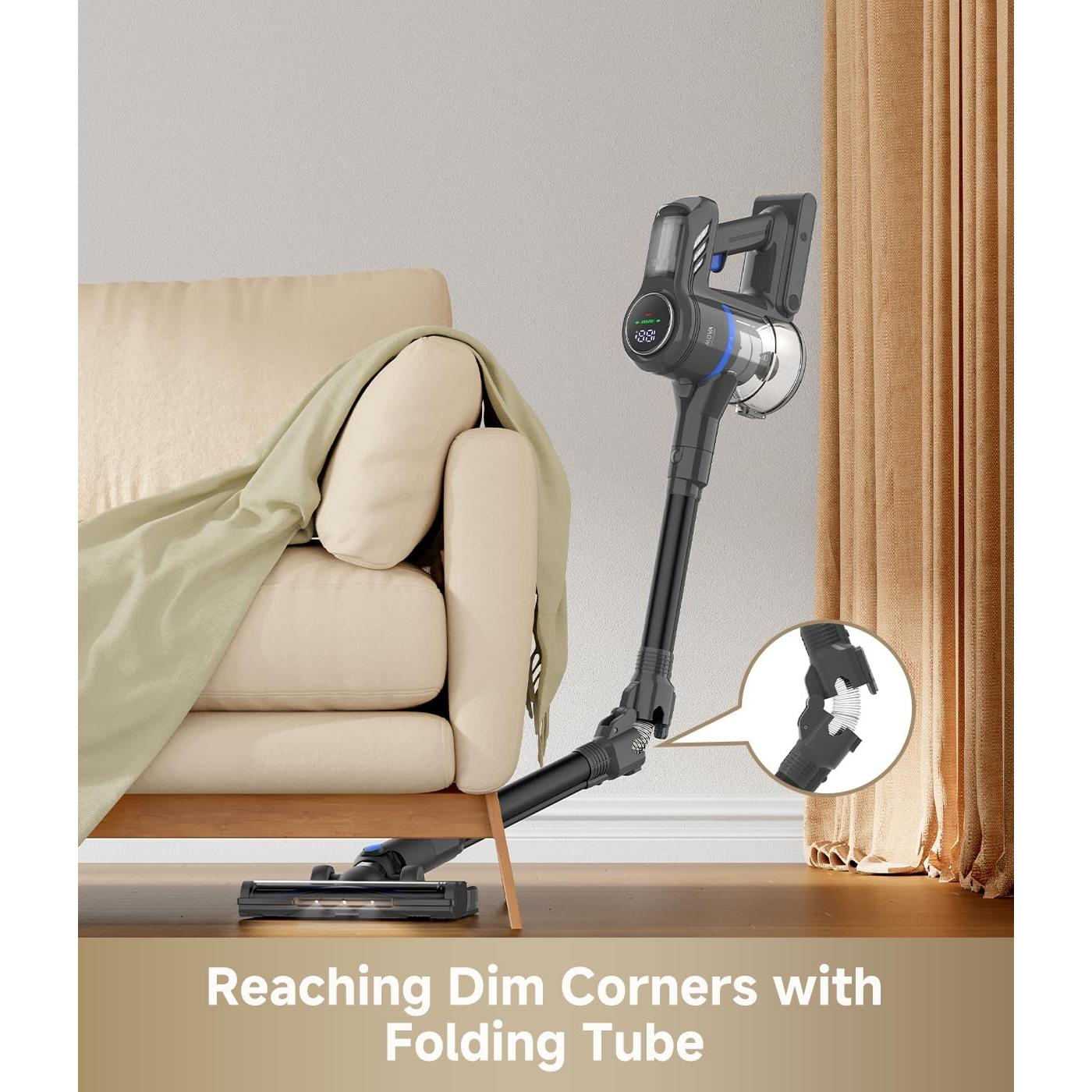 Aspiradora Inalámbrica MOVA J30, 450W, 60 Min, 4 en 1