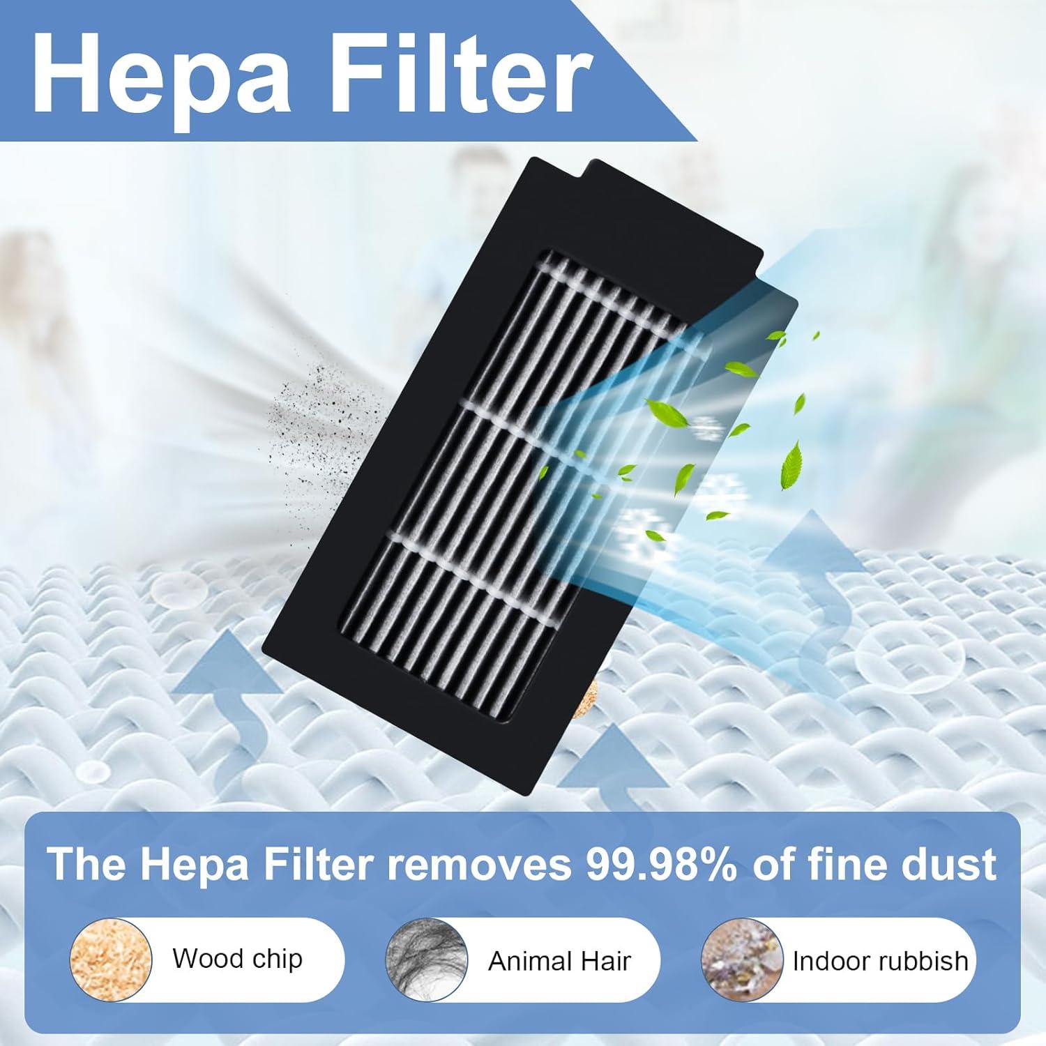 Kit de Accesorios para Aspiradora Robot Jegehoyo T50 Pro