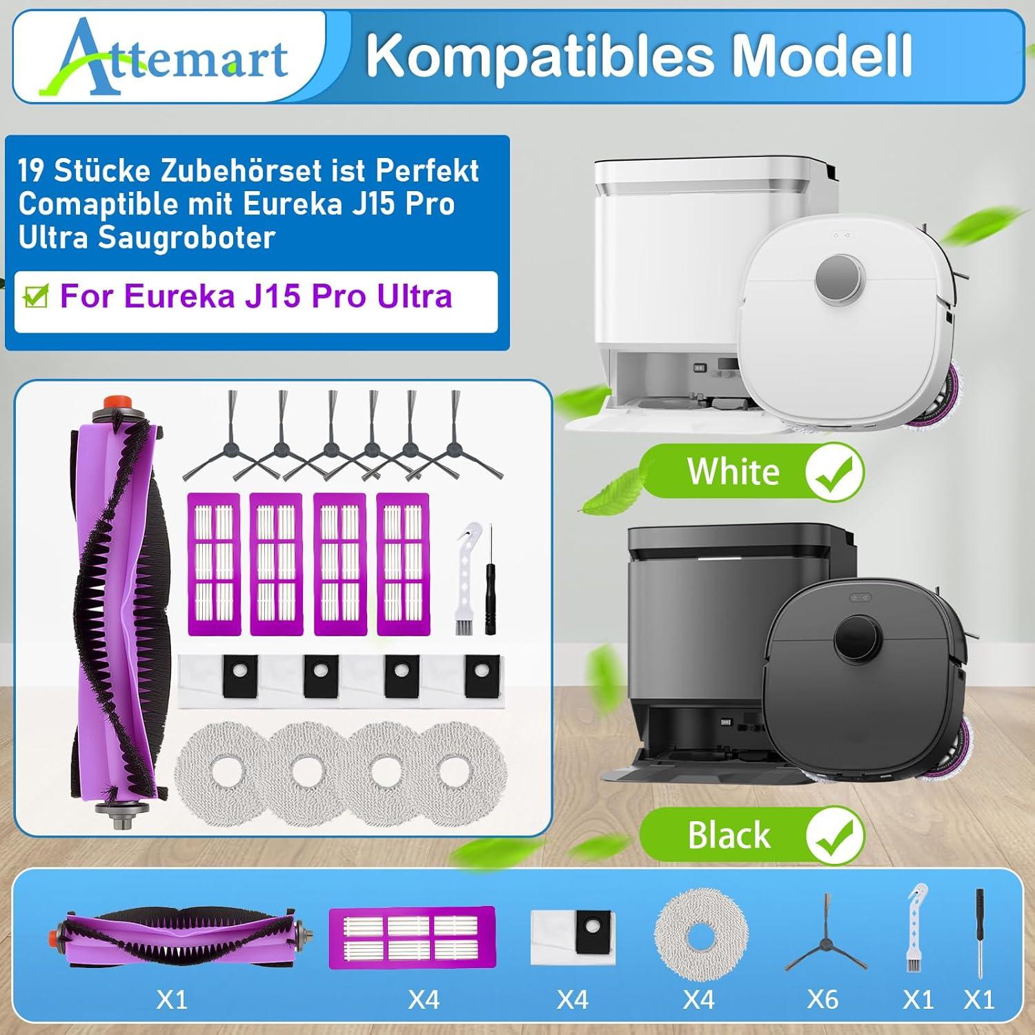 Accesorios de Aspiradora Robot Eureka J15 Pro Ultra - Attemart