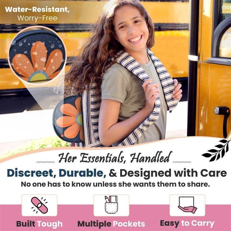 Kit de Primer Período The Bloom para Niñas 9-14 Años - 16 Piezas