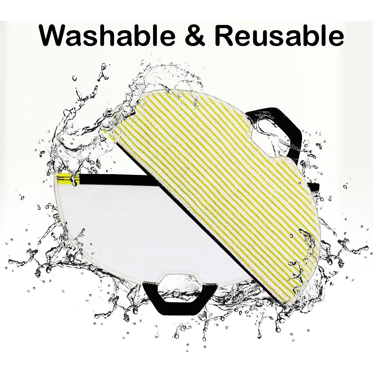 Juego de 6 almohadillas de trapeador SCREENTRONICS AV2000WD