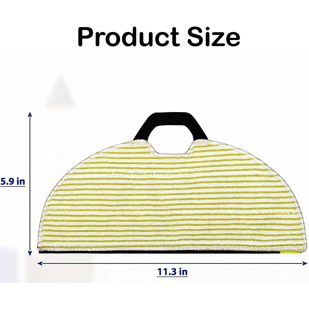 Juego de 6 almohadillas de trapeador SCREENTRONICS AV2000WD