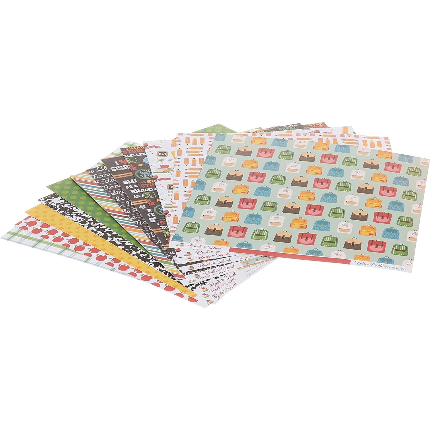 Kit de colección de regreso a clases Echo Park Paper 12x12