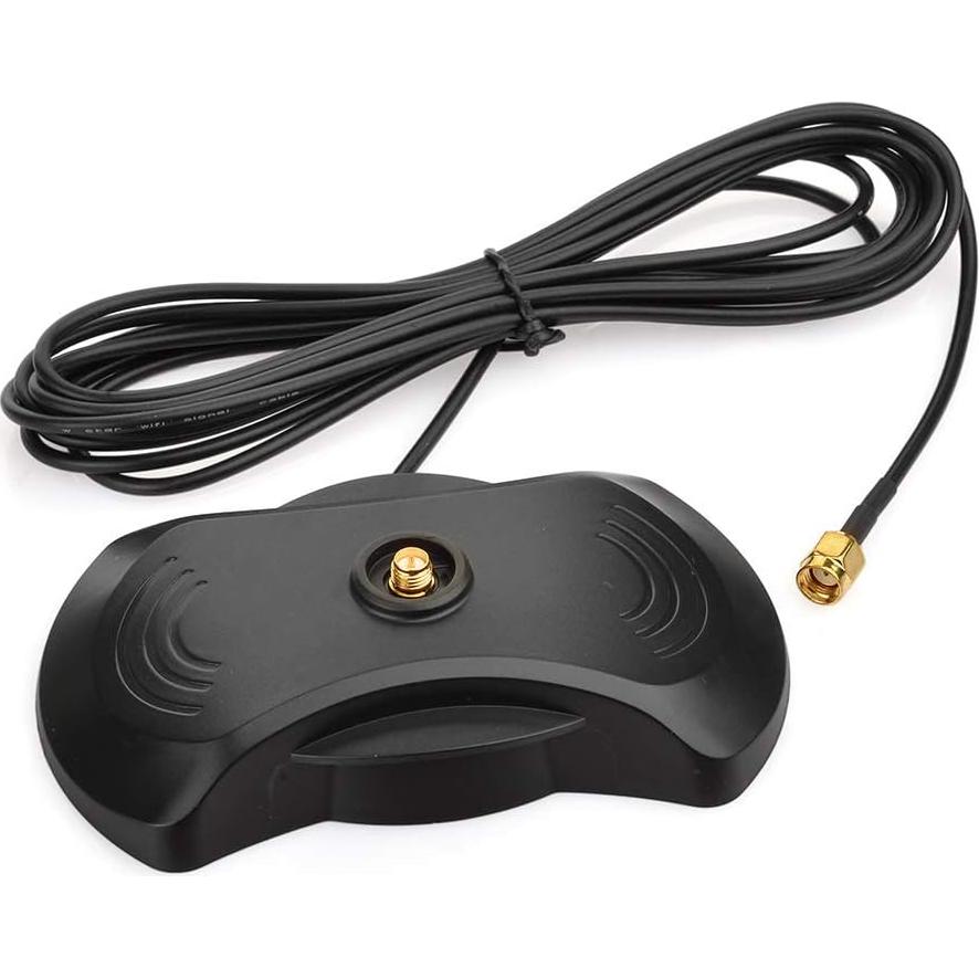 Base de Antena Wi-Fi Superbat RP-SMA con Cable 3.05m y 2 Imán