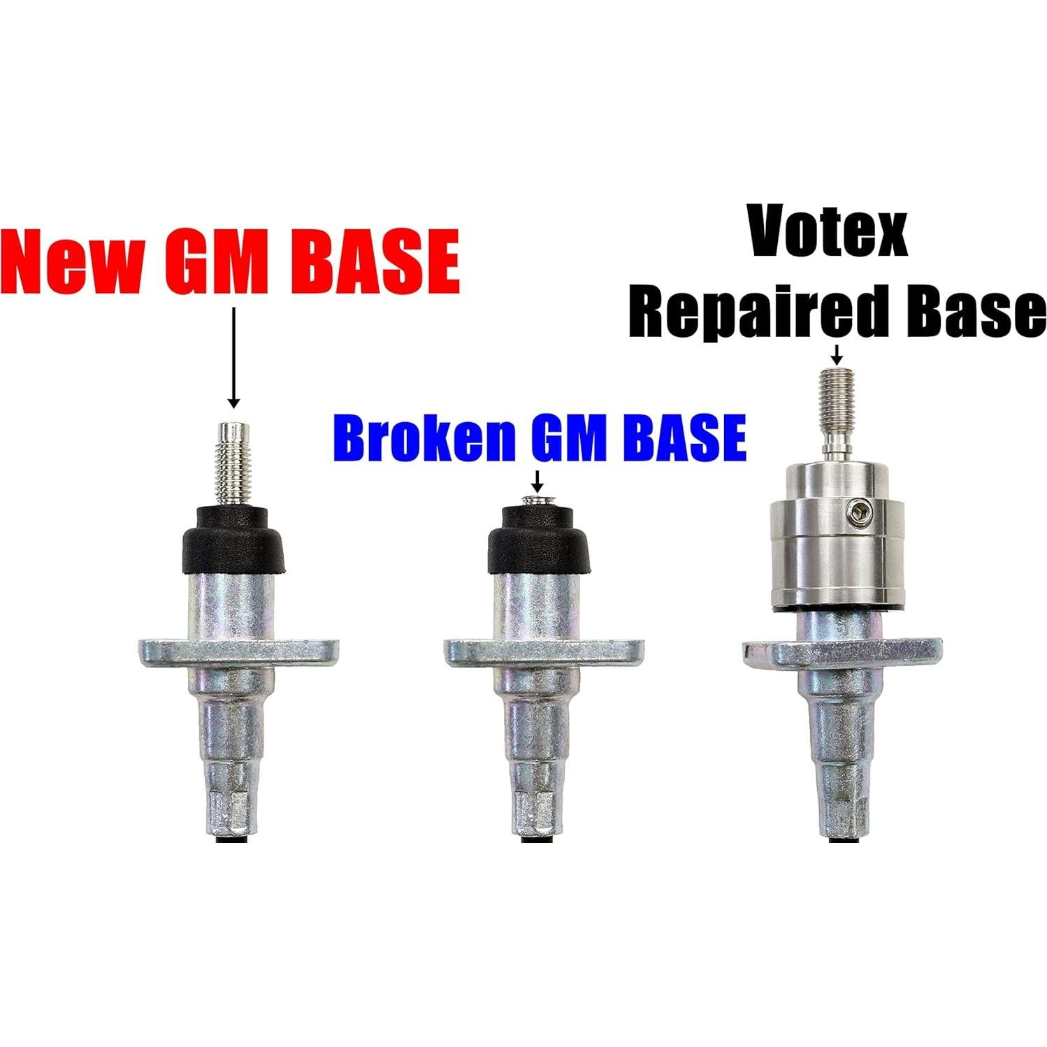 Kit de Reparación de Base de Antena Votex Acero Inoxidable