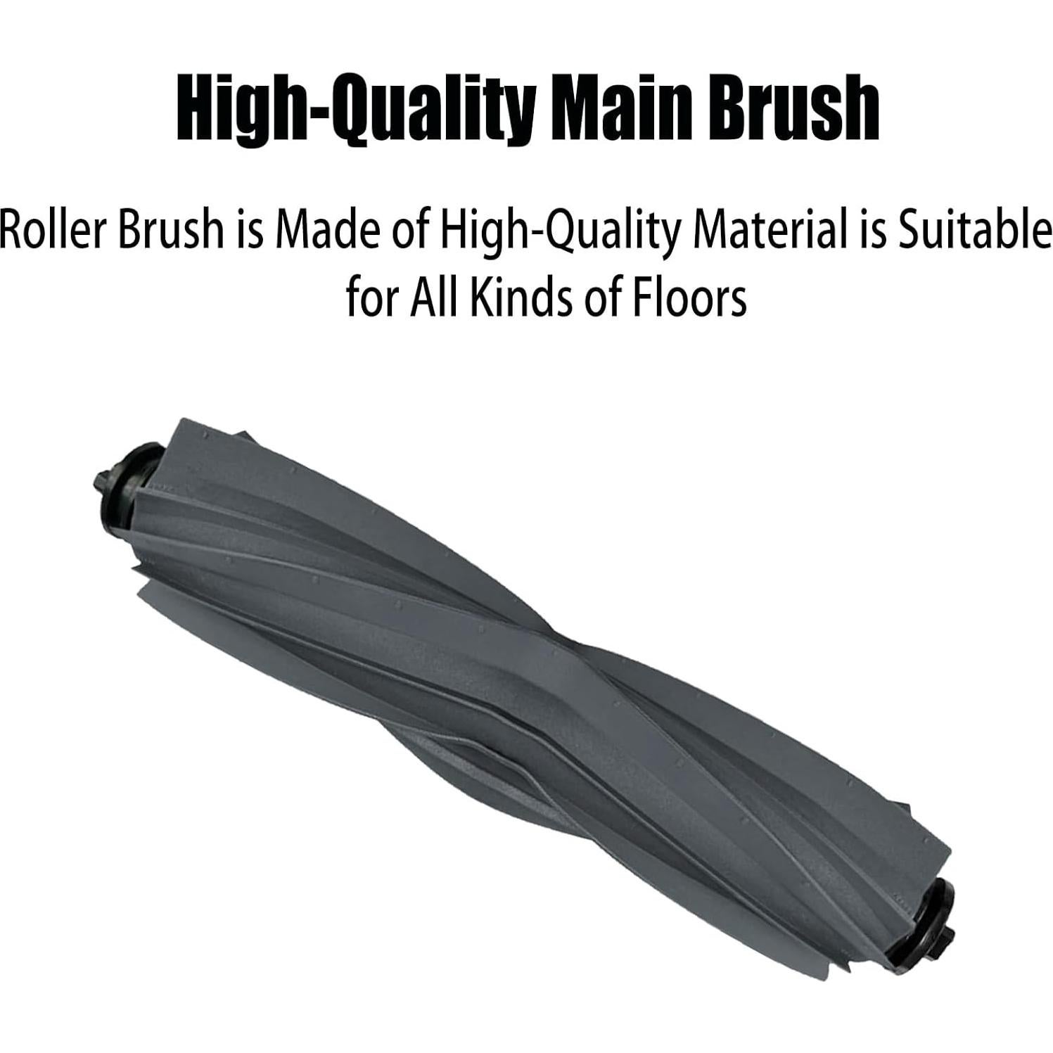 Kit de Repuestos para Aspiradora Robot Dreame D10s Plus - 1 Cepillo Principal, 4 Laterales, 2 Filtros HEPA, 2 Paños de Mopa