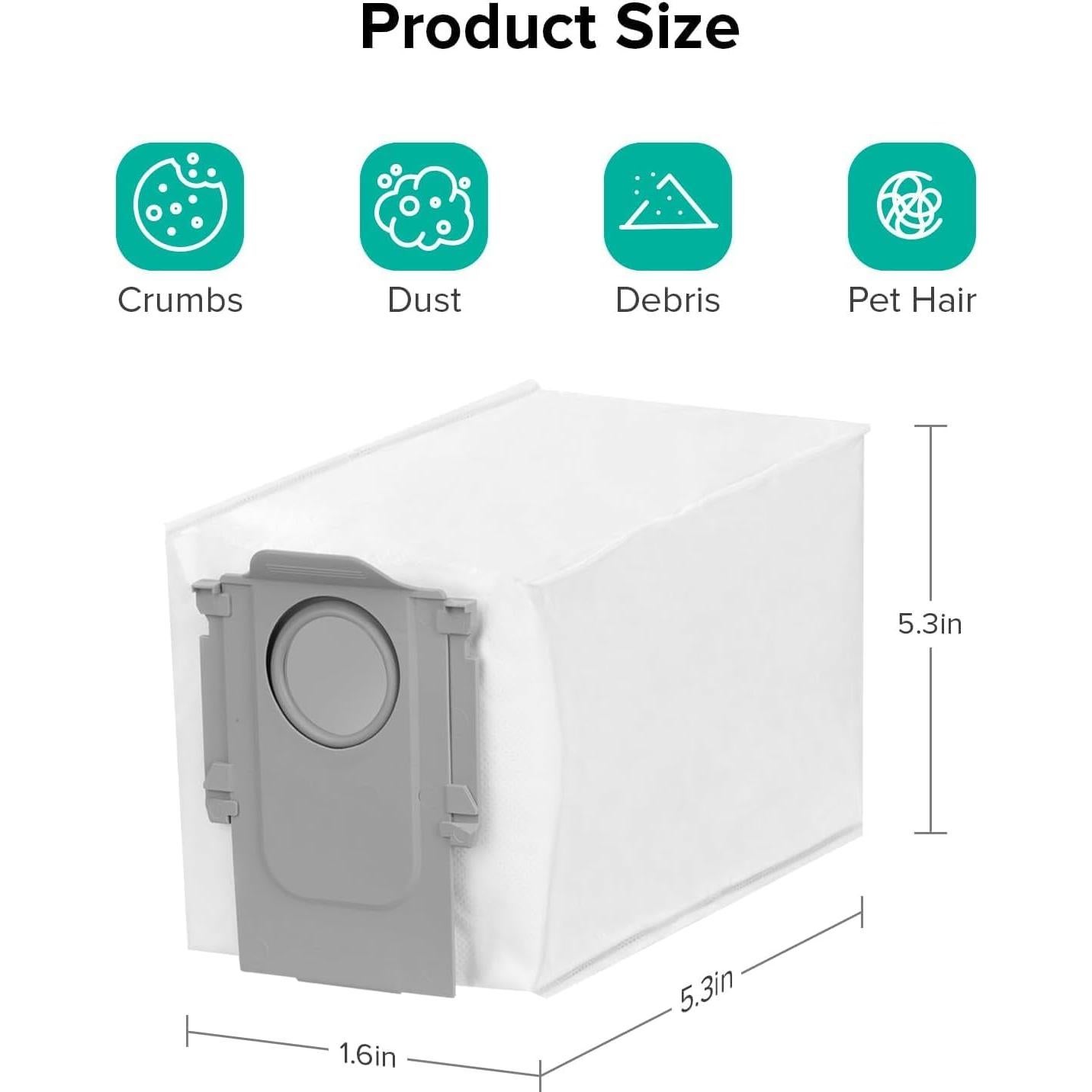 Aspiradora Robot y Mopa Roborock Qrevo Plus con 6 Bolsas