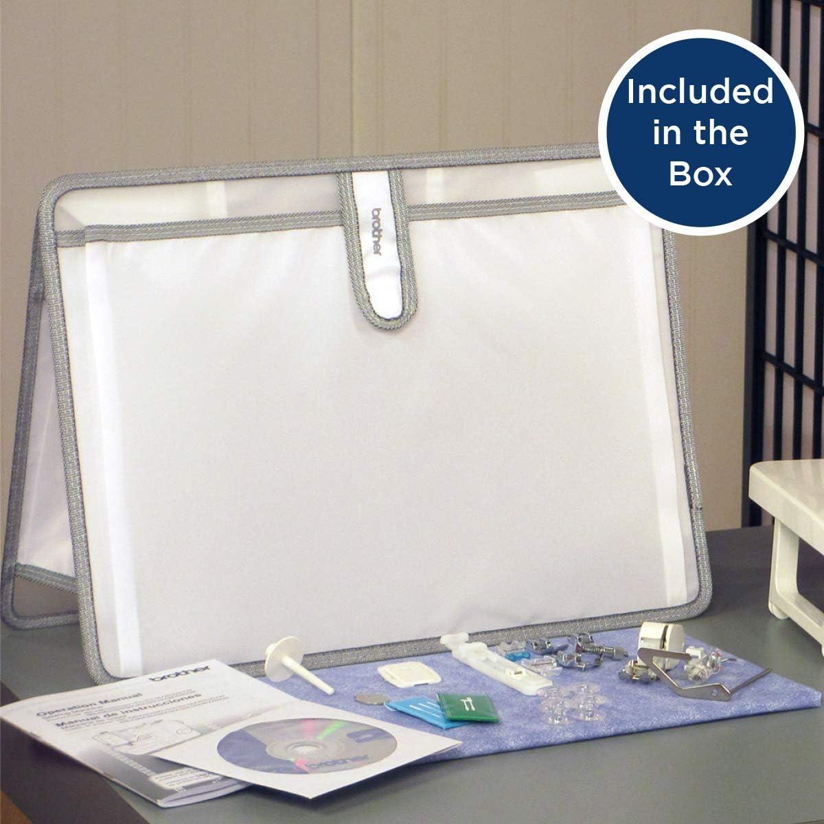 Máquina de Coser y Acolchar Brother XR3774, 37 Puntadas, Mesa Ancha