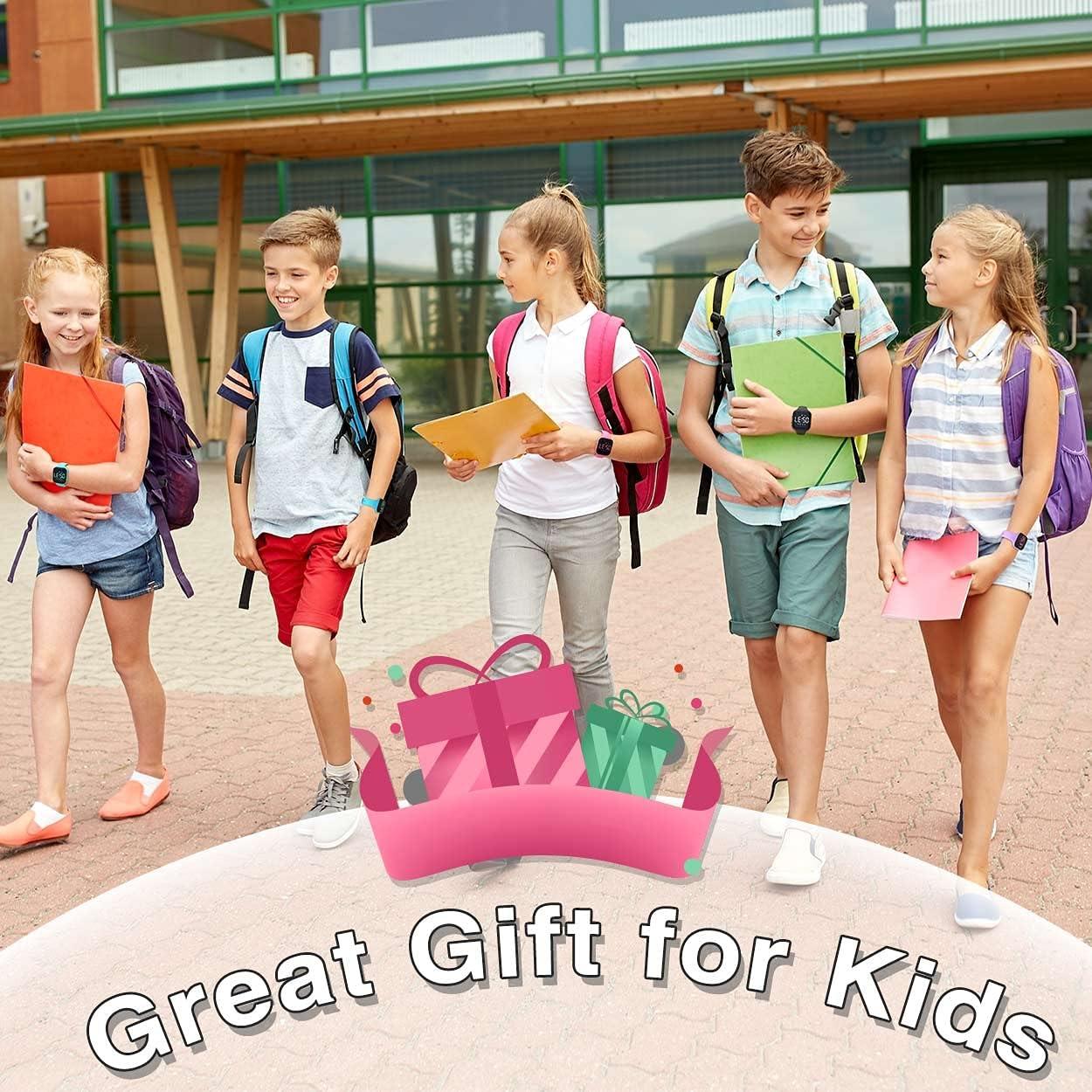 Reloj de Fitness Focwony Digital para Niños con Cronómetro