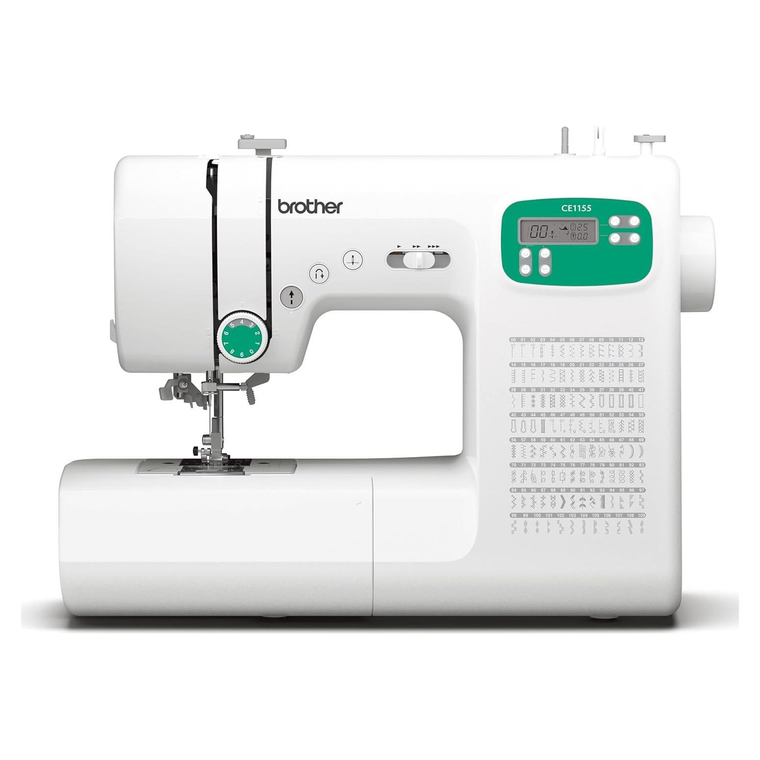 Máquina de Coser Computarizada Brother CE1155, 110 Puntadas, LCD