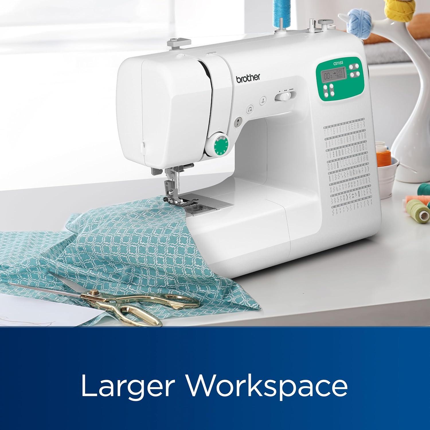 Máquina de Coser Computarizada Brother CE1155, 110 Puntadas, LCD
