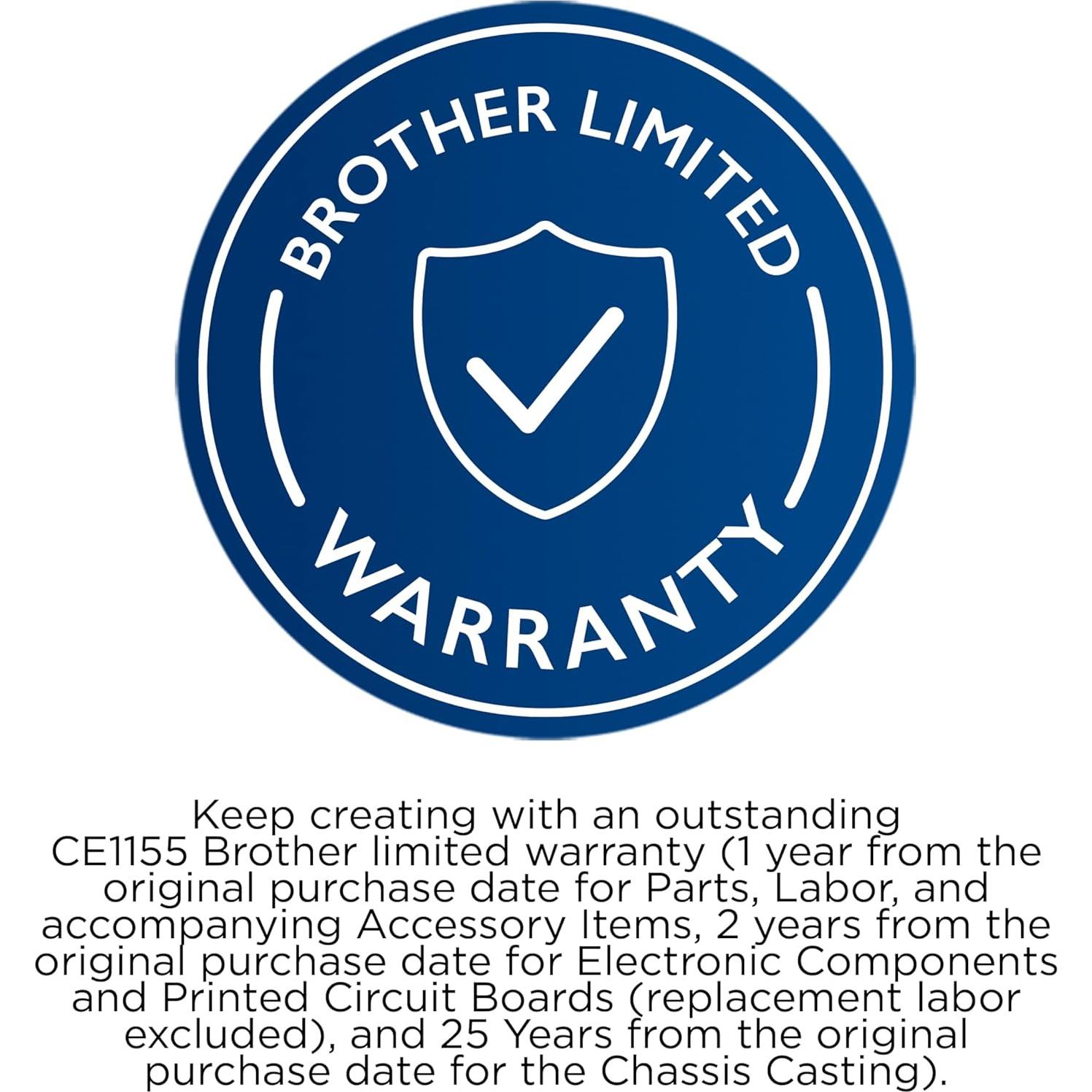 Máquina de Coser Computarizada Brother CE1155, 110 Puntadas, LCD