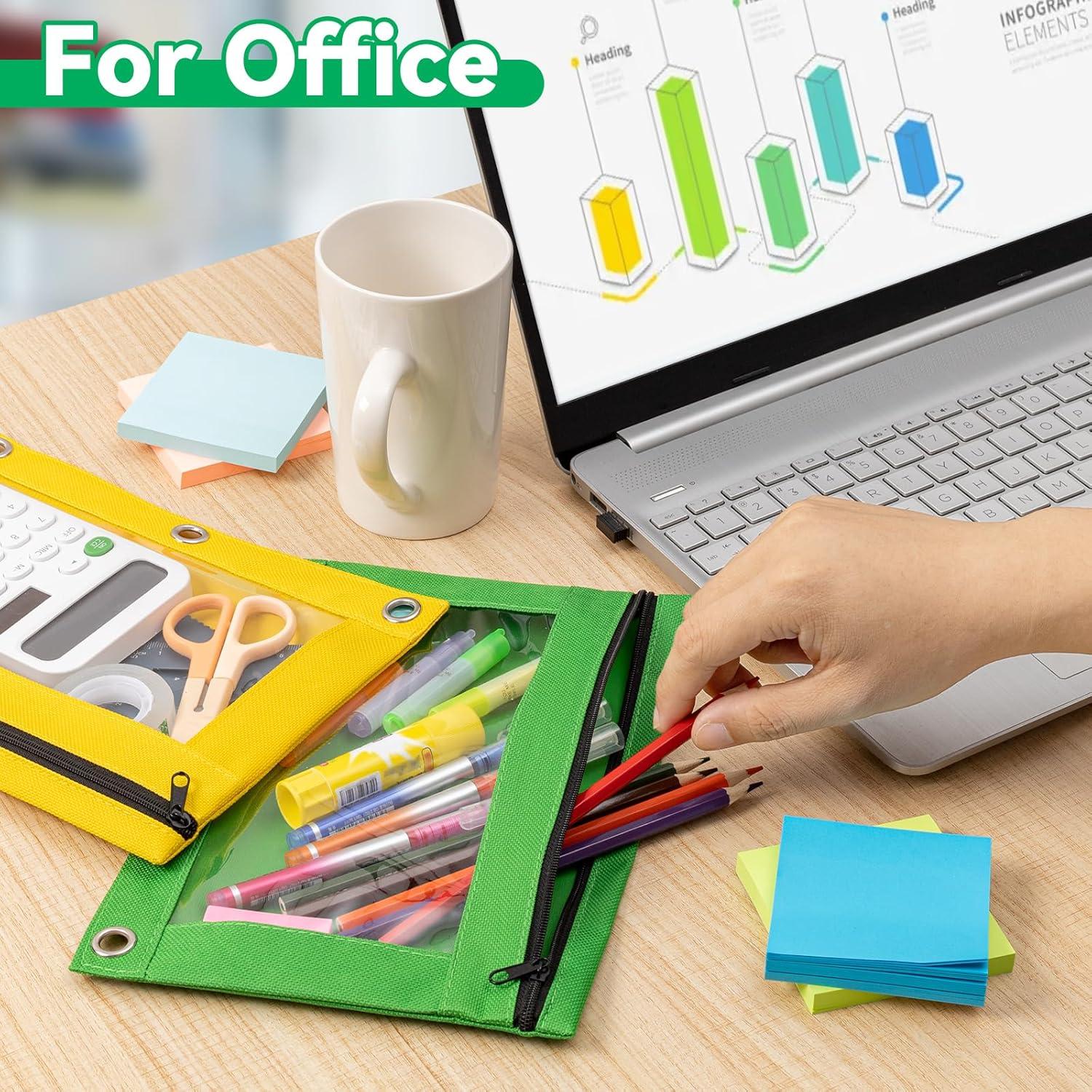 Estuche de Lápices V-Opitos 6 Piezas con Cremallera y Ventana