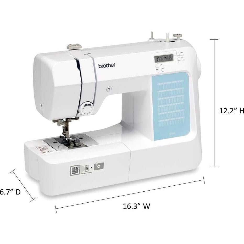 Máquina de Coser Computarizada Brother CP60X, 60 Puntadas, LCD