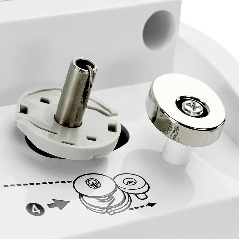 Innov-ís Pacesetter PS500 Computerized Sewing Machine Bundle - Includes Brother 5 Sewing Foot Embellishment Pack + Mr. Vac & Mrs. Sew - Ready, Set, Sew Video