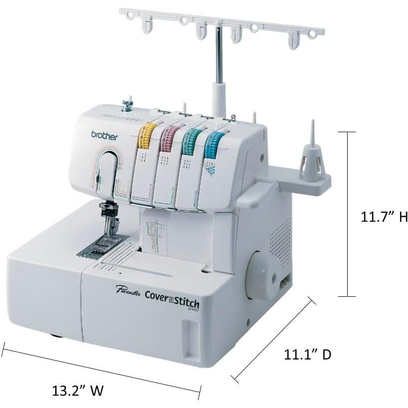 Overlock Brother 2340CV con Puntadas de Cobertura y Accesorios