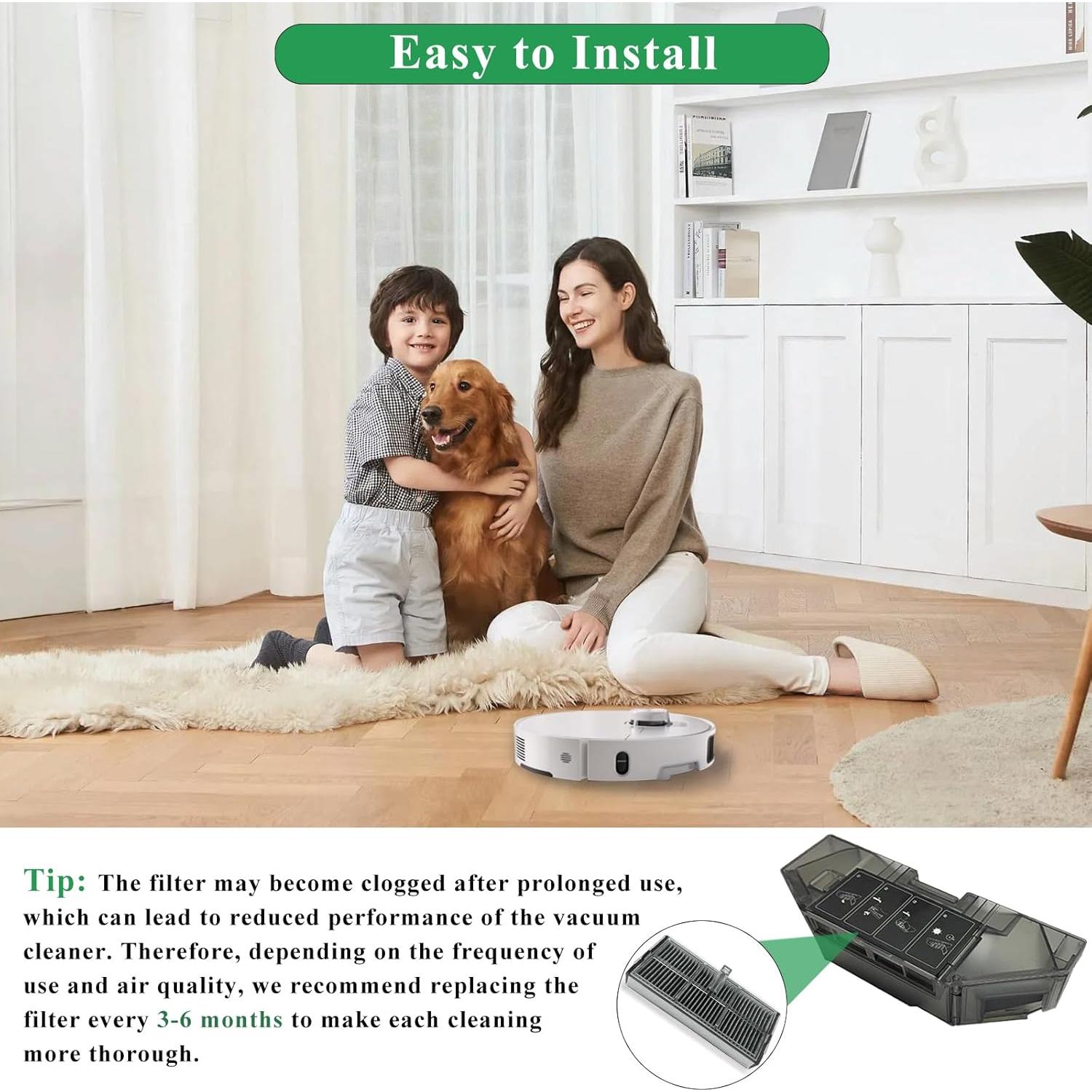 Filtros HEPA de Reemplazo Soniicmomo para Dreame X40 Ultra - Paquete de 4