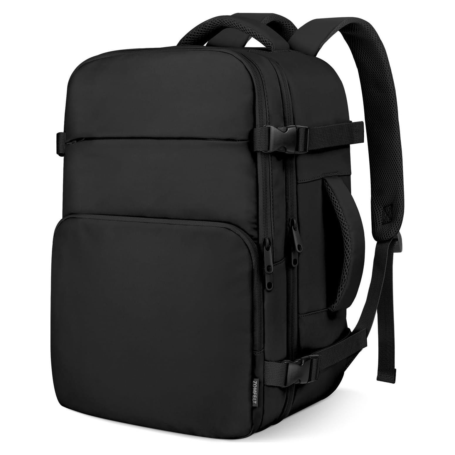 Mochila de Viaje ZOMFELT 15.6" para Portátil, Negra