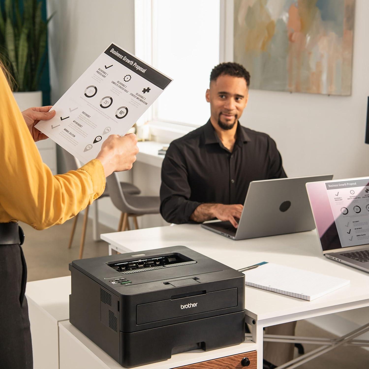 Impresora Láser Monocromática Brother HL-L2460DW Inalámbrica