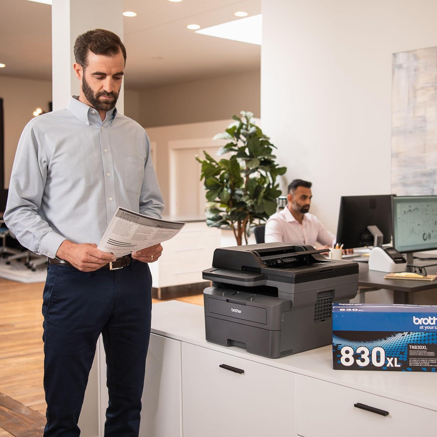 Impresora Láser Monocromática Brother MFC-L2820DW 4-en-1