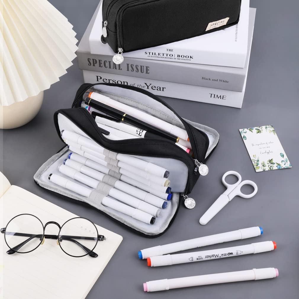 Estuche de Lápices iSuperb Grande 21x9cm 3 Compartimentos