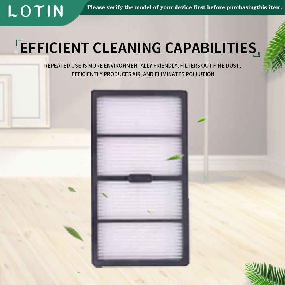 Kit de Repuestos para Aspiradora Robótica Roomba s9/s9+ LOTIN - 8 Cepillos y 8 Filtros