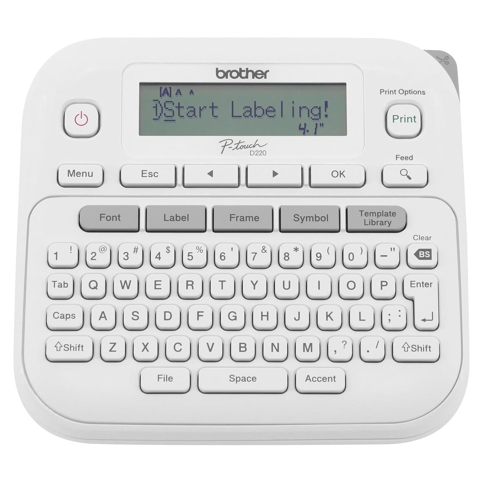 Etiquetadora Brother P-Touch PT-D220 para Hogar y Oficina 12mm